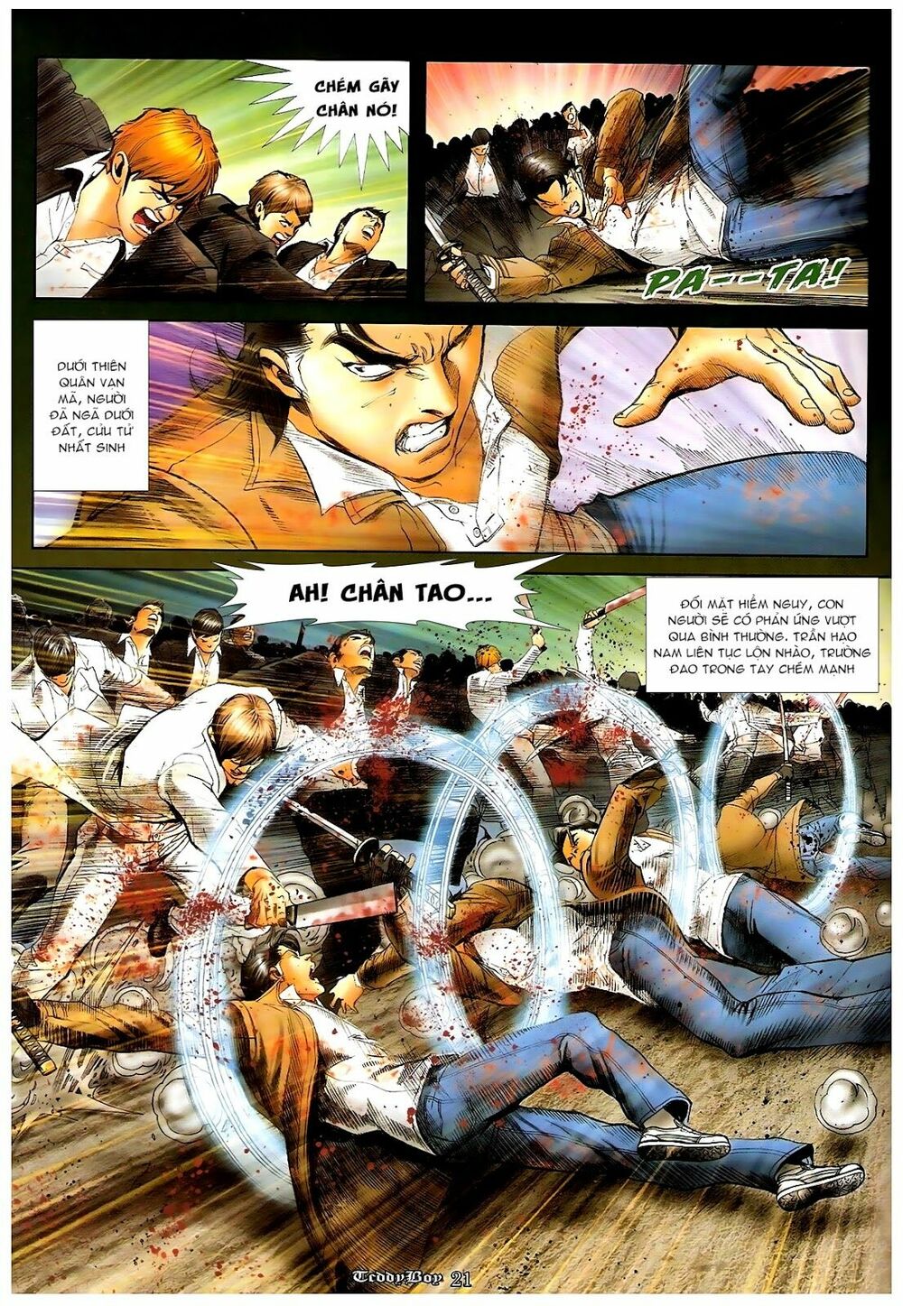 Người Trong Giang Hồ: Chapter 1225: Địa Trung Hải đến đây