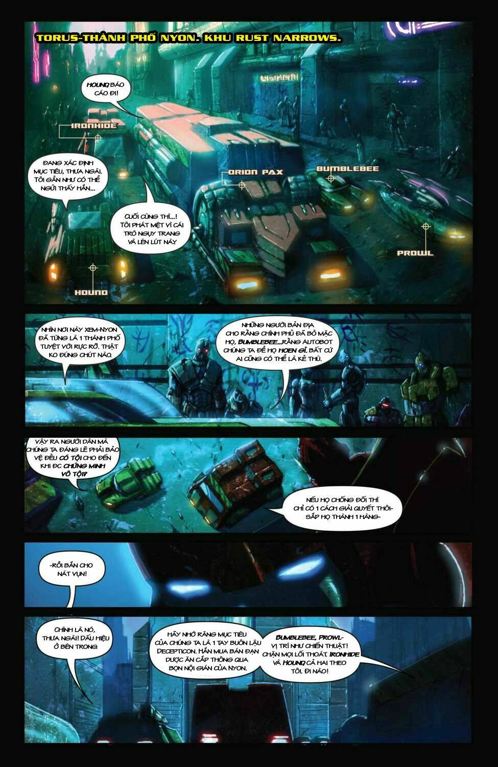 The Tranformers - Autocracy: Chapter 1
