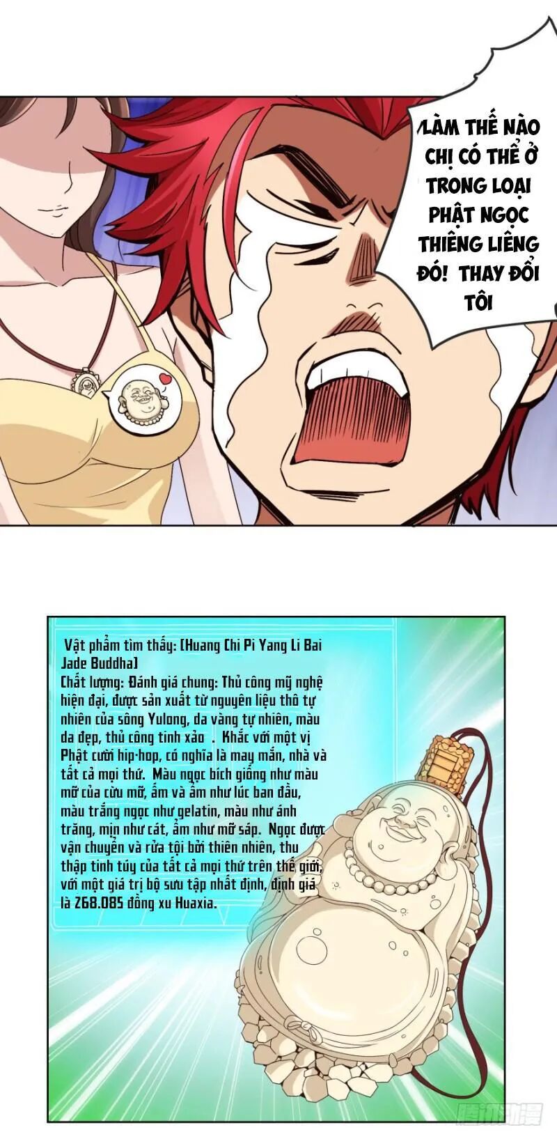 Đô Thị Chí Tôn Hệ Thống: Chapter 27: Phật Ngọc Thật Tốt !!