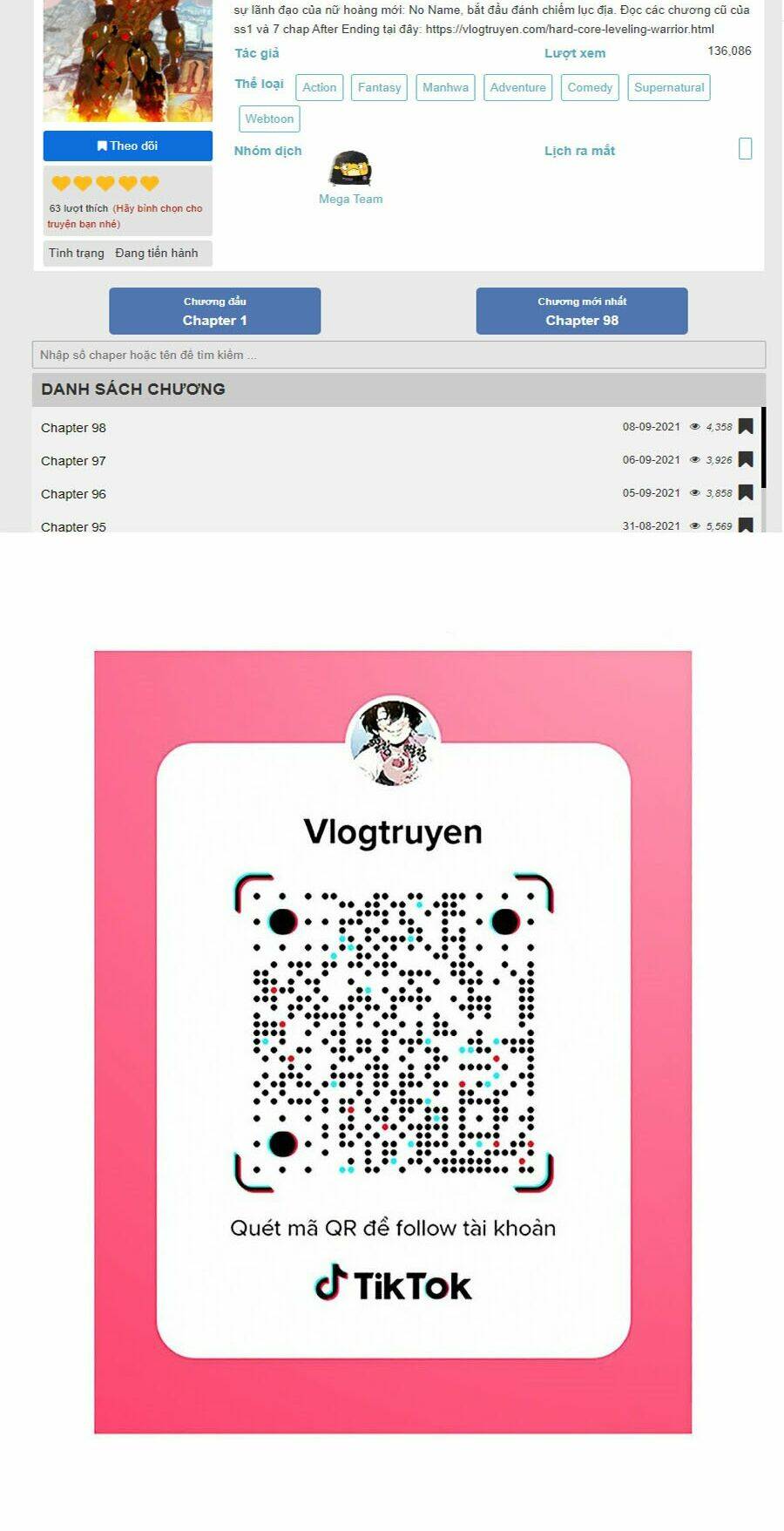 Hard Core Leveling Warrior Ss2: Chapter 99