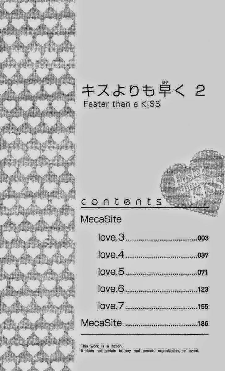 Faster Than A Kiss: Chapter 3