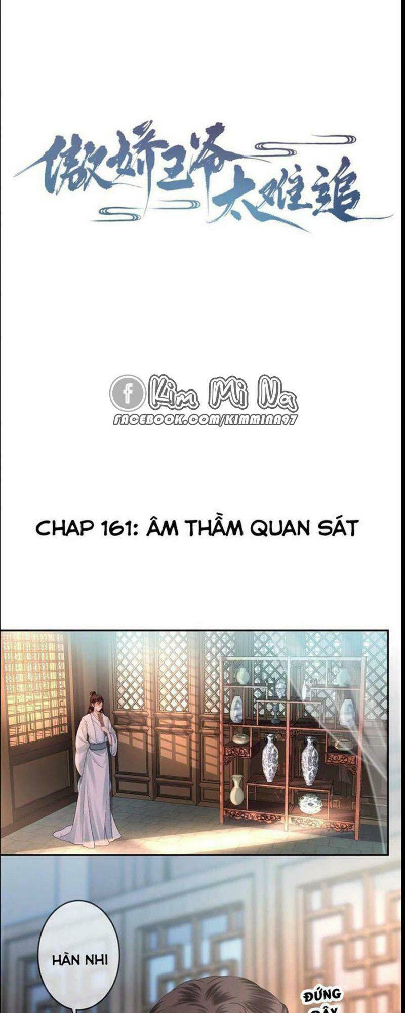 Vương Gia Kiêu Ngạo Quá Khó Cua: Chapter 161