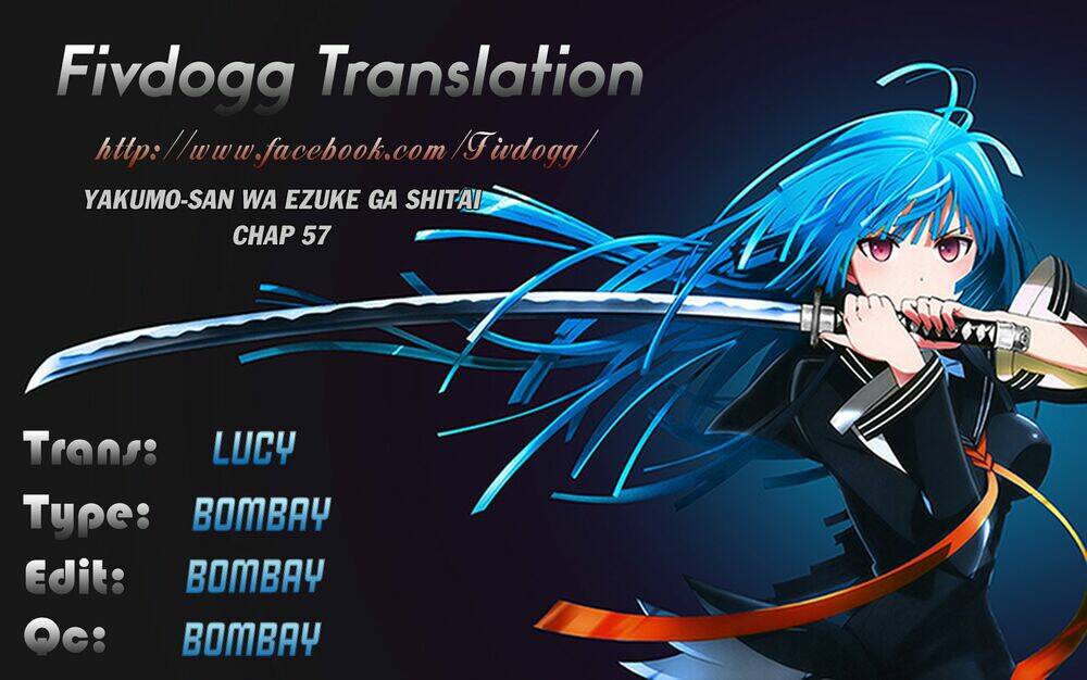 Yakumo-San Wa Ezuke Ga Shitai: Chapter 57