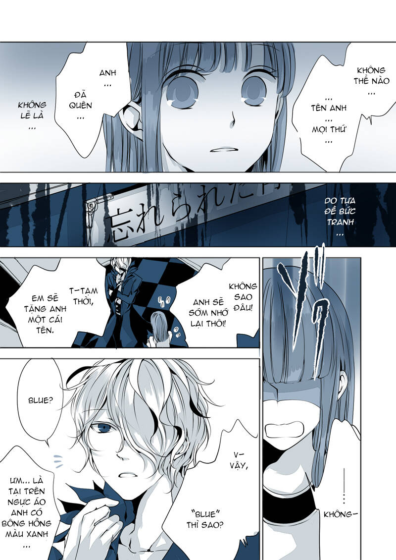 Ib Doujinshi - Ao Meikyuu No Ou: Chapter 1