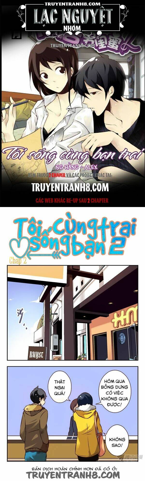 Tôi Sống Cùng Bạn Trai 2: Chapter 2