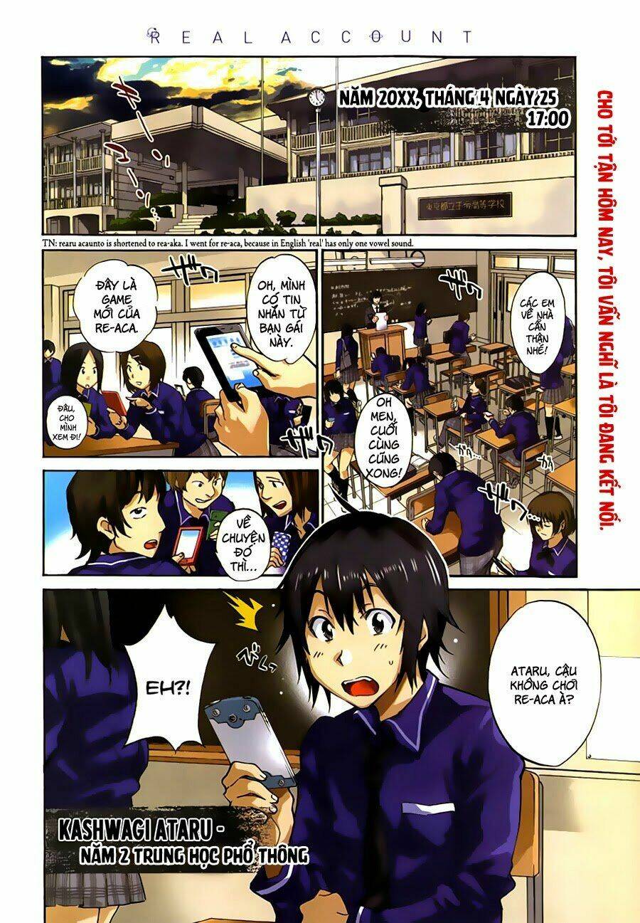 Real Account Ii: Chapter 0.1