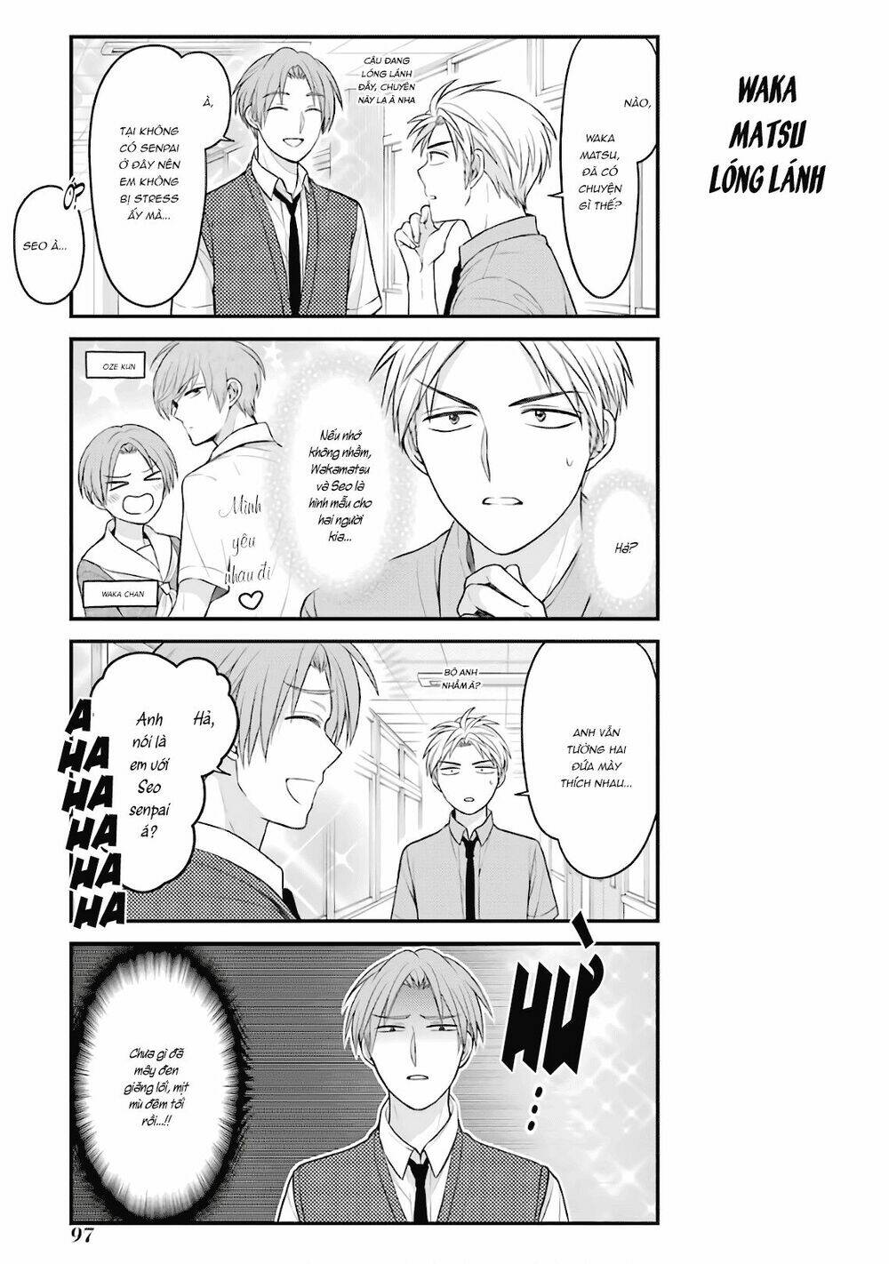 Gekkan Shojo Nozaki-Kun: Chapter 95