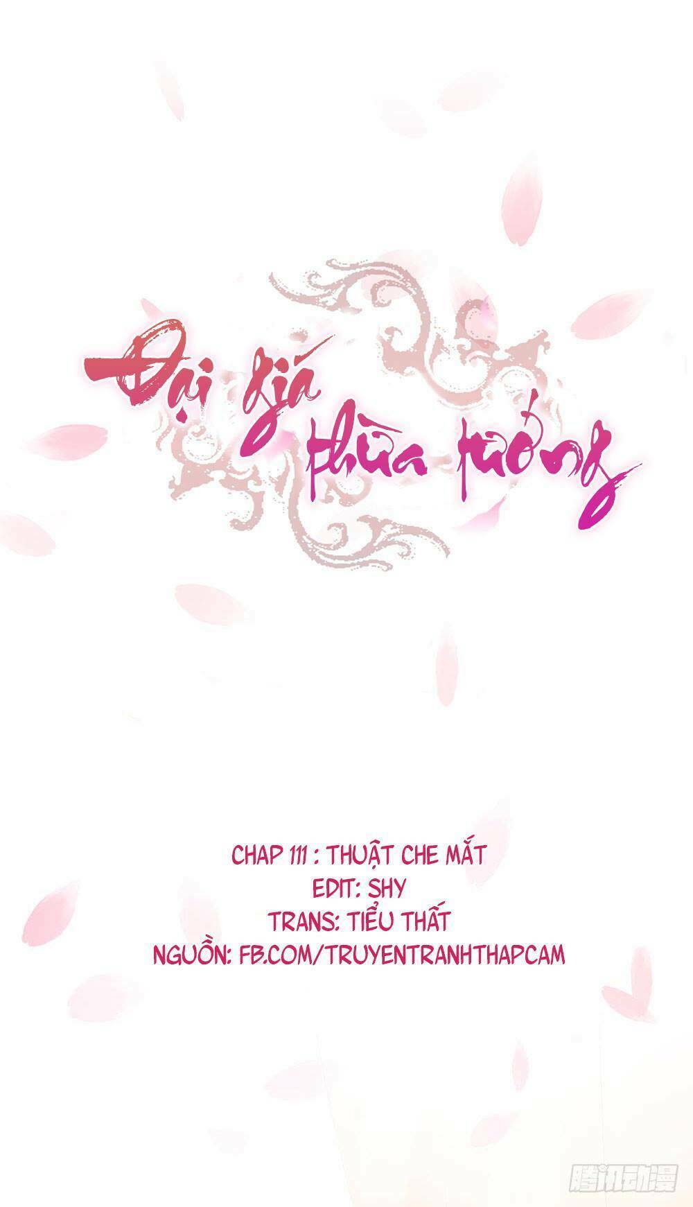 Đại Giá Thừa Tướng: Chapter 111