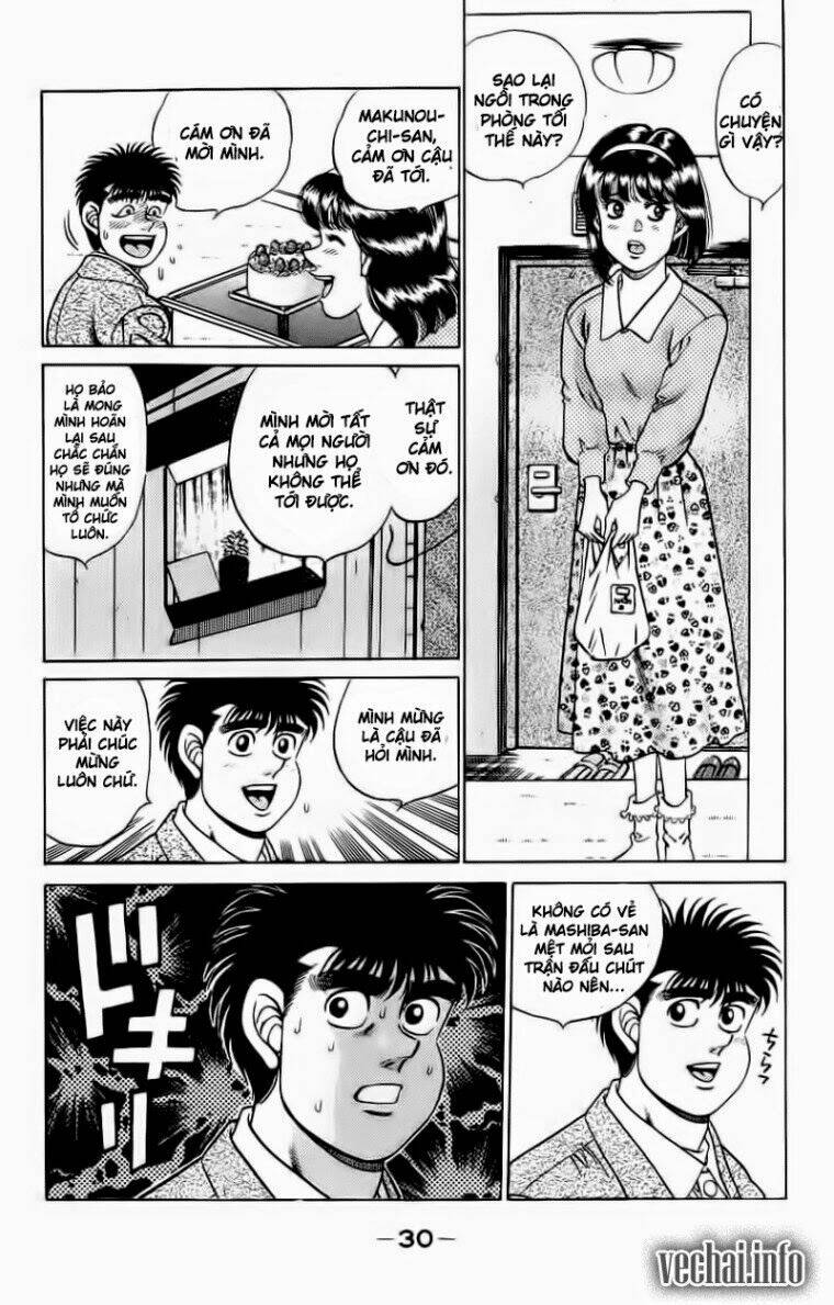 Võ Sĩ Quyền Anh Ippo: Chapter 180