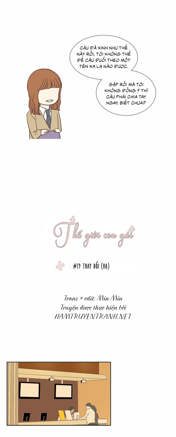 Thế Giới Con Gái: Chapter 19