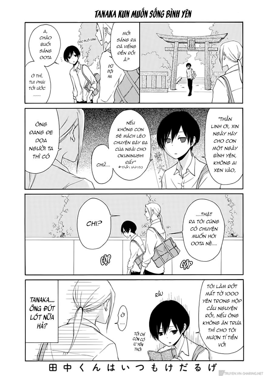 Tanaka-Kun Wa Itsumo Kedaruge: Chapter 4