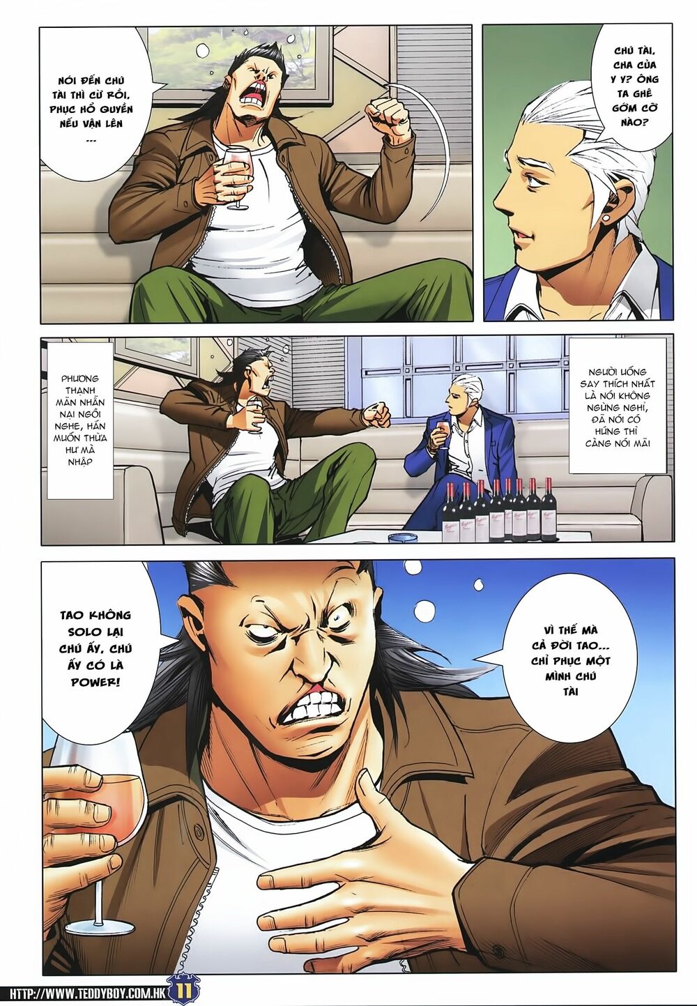 Người Trong Giang Hồ: Chapter 2235: Thần uy phục Tam