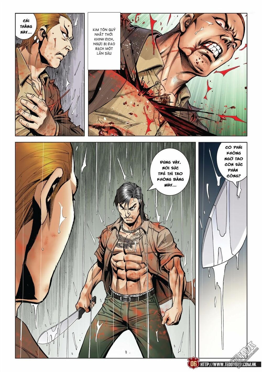 Người Trong Giang Hồ: Chapter 2034: Kim Tôn Quý vs Đại Phi 2