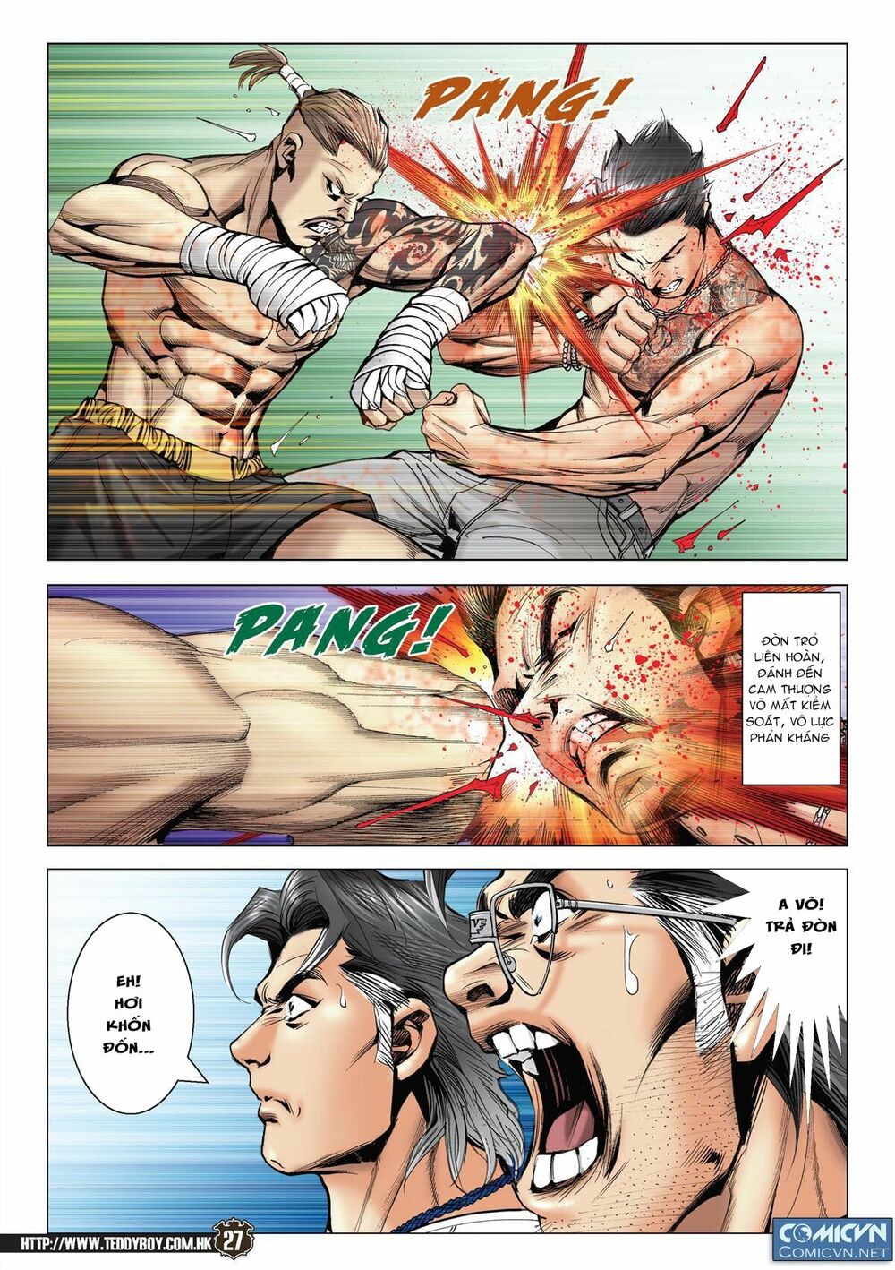 Người Trong Giang Hồ: Chapter 2143: Ác chiến vua Muay Thai