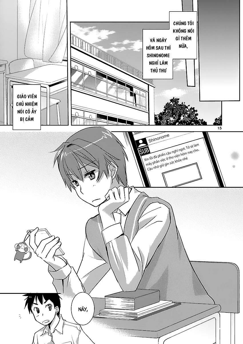 Shinonome Yuuko Wa Tanpen Shousetsu O Aishite Iru: Chapter 7