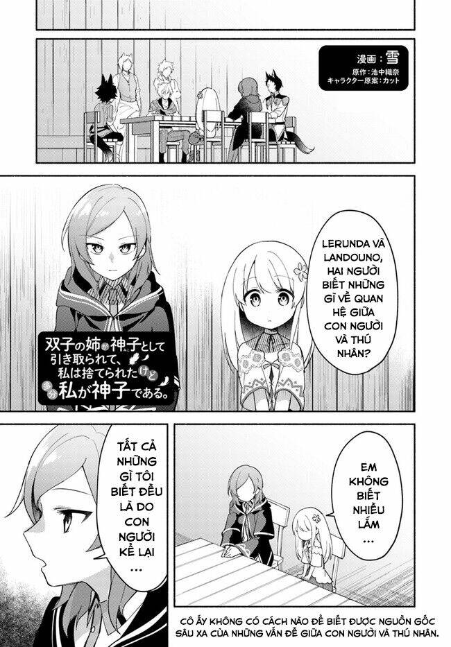 Futago No Ane Ga Miko Toshite Hikitorarete, Watashi Wa Suterareta Kedo Tabun Watashi Ga Miko De Aru: Chapter 8