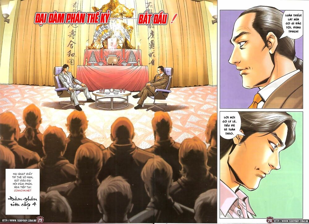 Người Trong Giang Hồ: Chapter 1717: Đàm phán siêu cấp 3