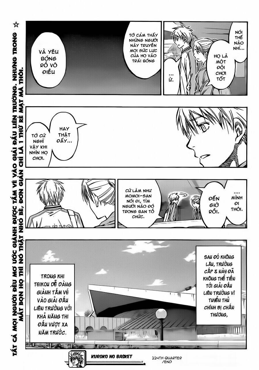 Vua Bóng Rổ Kuroko: Chapter 224
