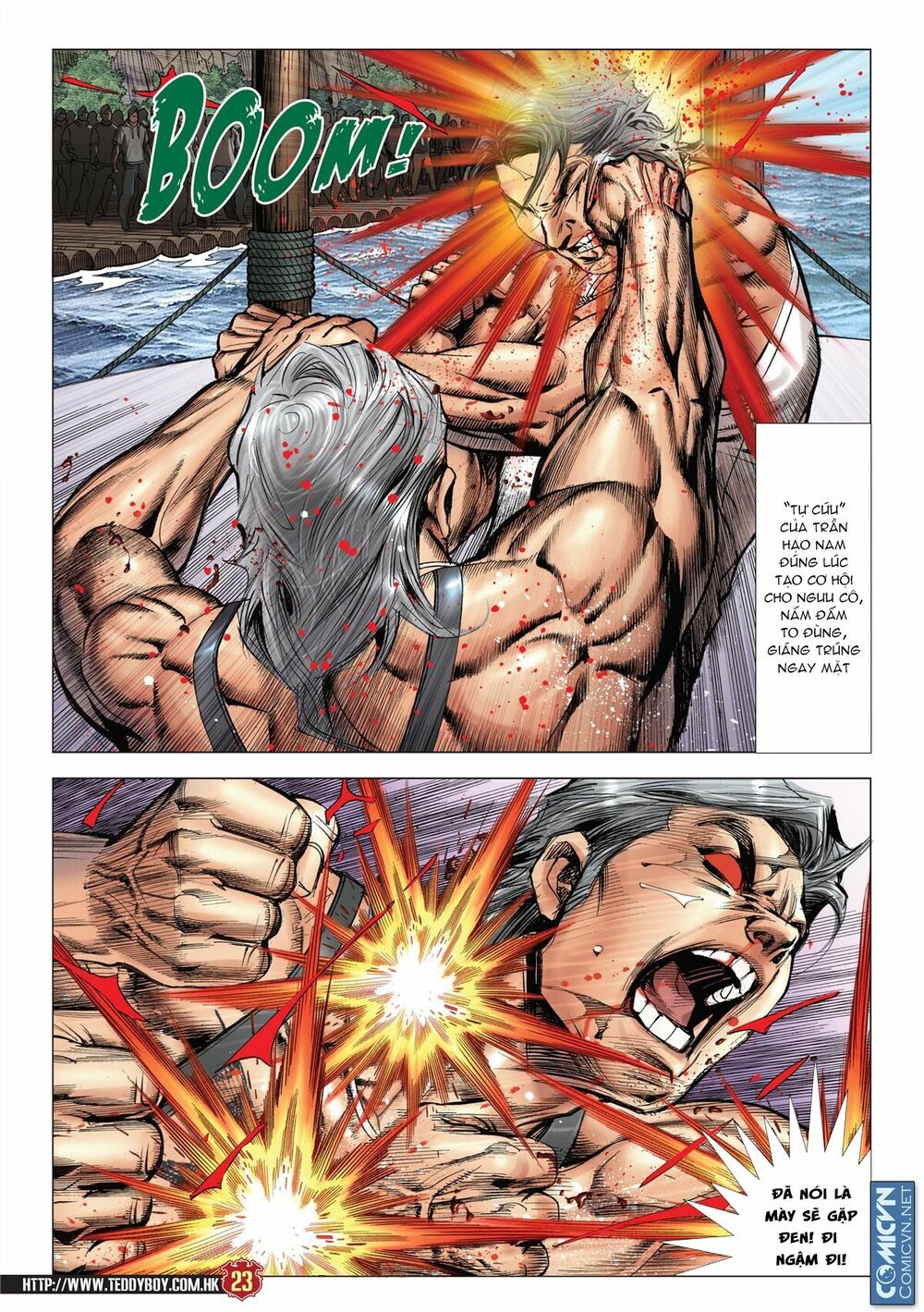 Người Trong Giang Hồ: Chapter 2134: Trần Hạo Nam vs Ngưu Cô 3