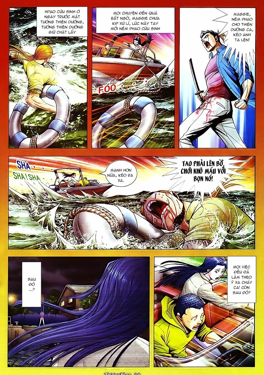 Người Trong Giang Hồ: Chapter 854: Thu thập Xa Bảo Sơn