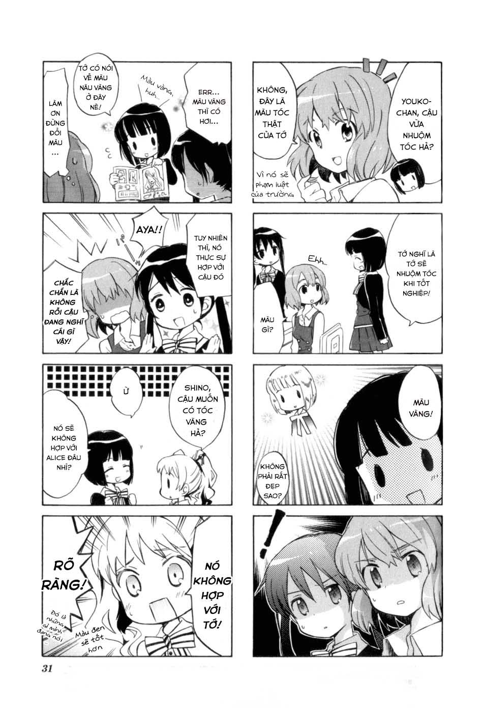 Kiniro Mosaic: Chapter 1