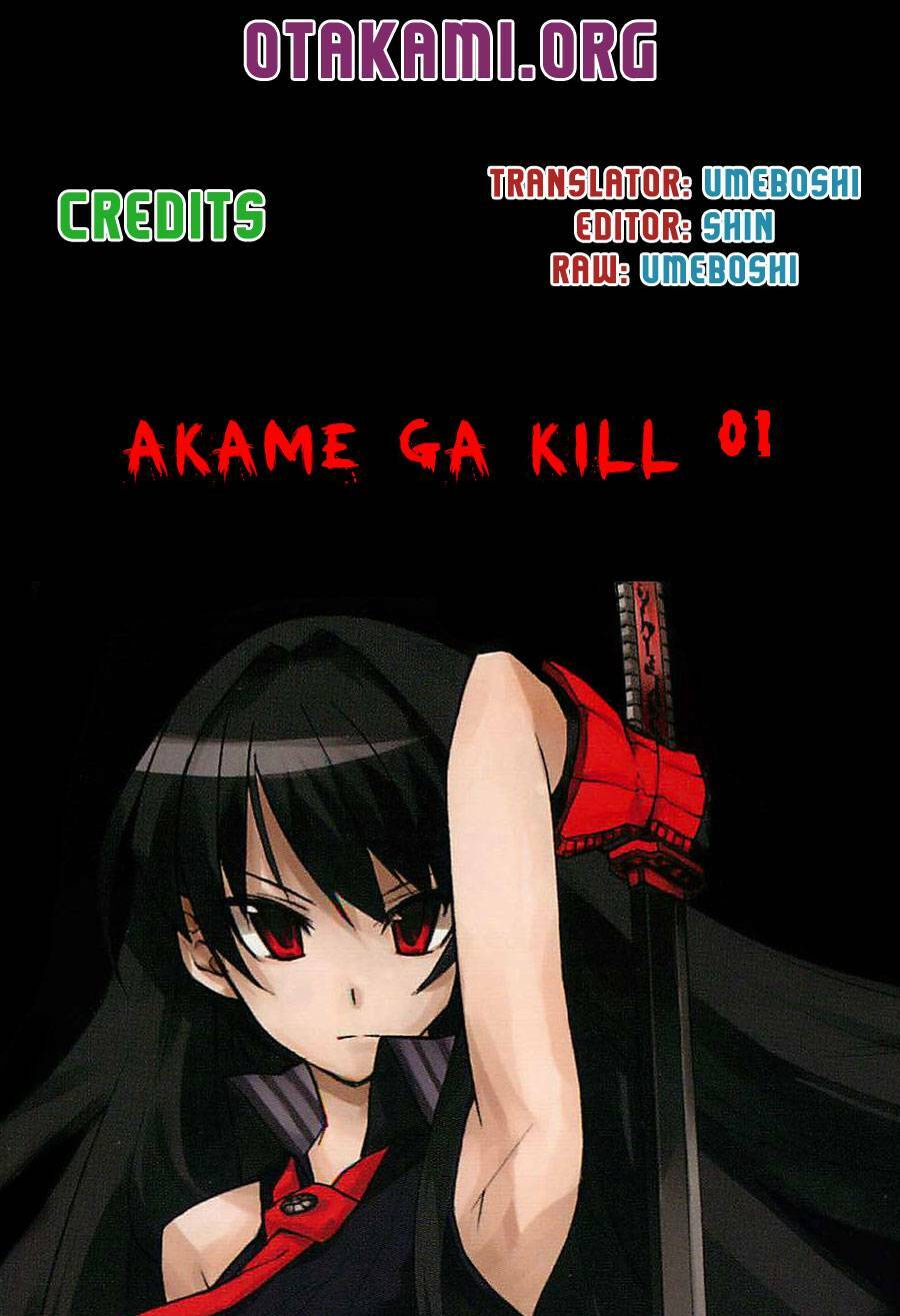 Akame Ga Kiru: Chapter 1
