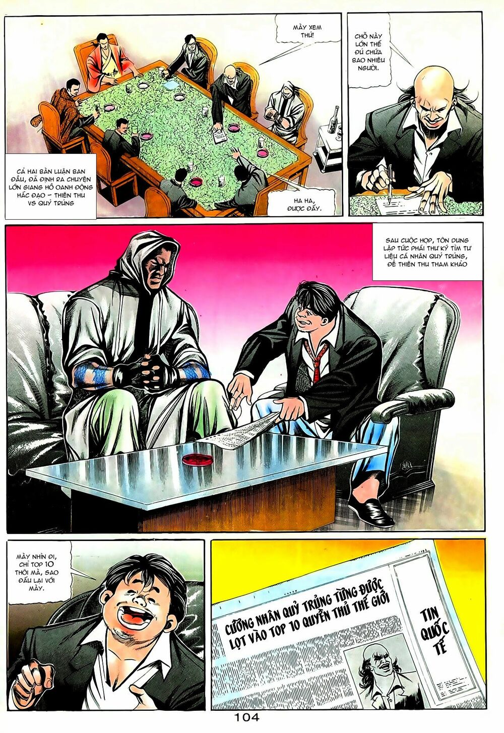 Người Trong Giang Hồ: Chapter 33: Quỷ Trủng vs Thiên Thu
