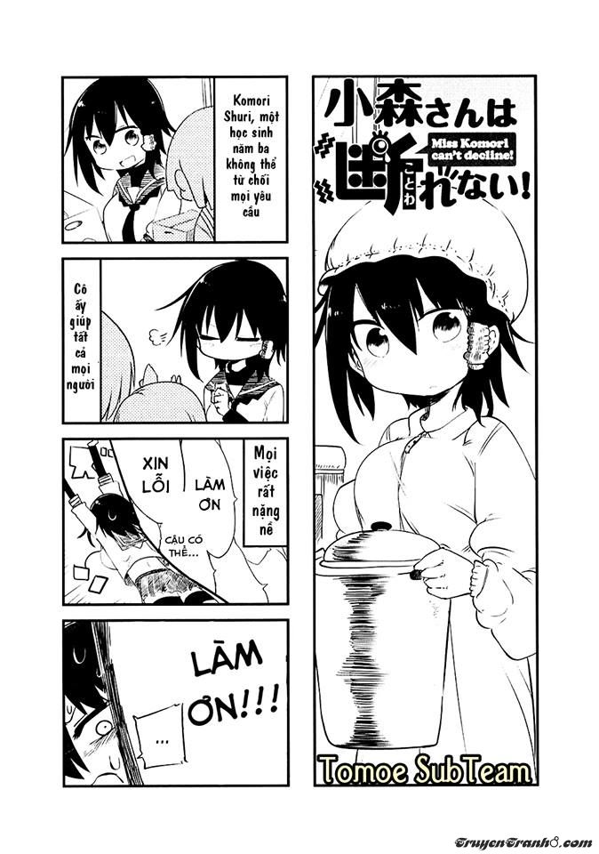 Komori-San Wa Kotowarenai: Chapter 21