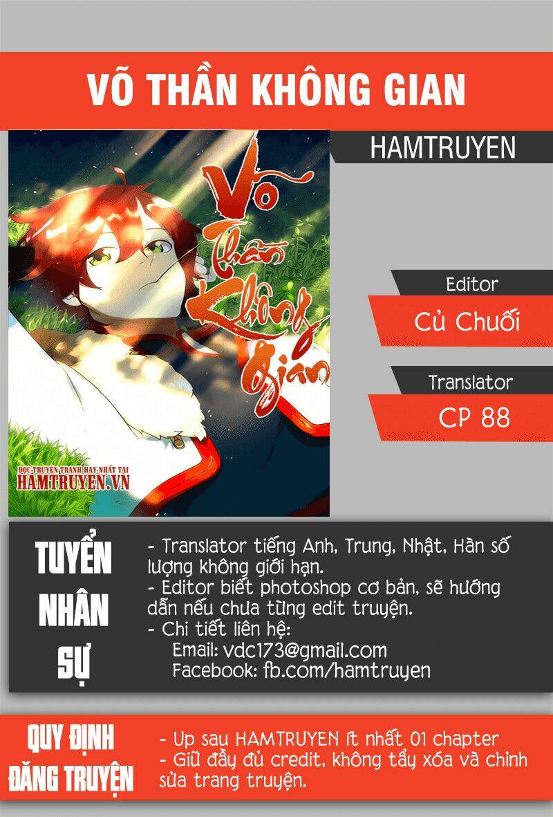 Võ Thần Không Gian: Chapter 3