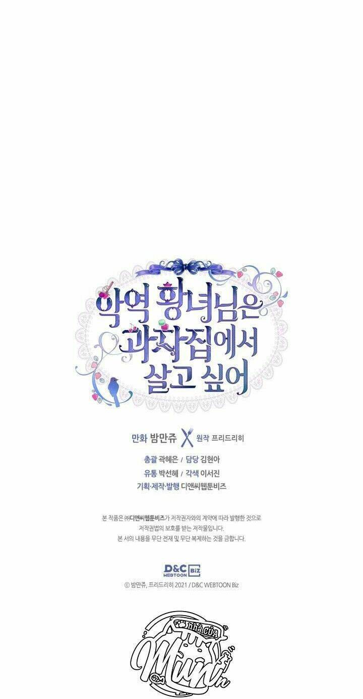 Công Chúa Phản Diện Muốn Ở Trong Ngôi Nhà Bánh Quy: Chapter 58