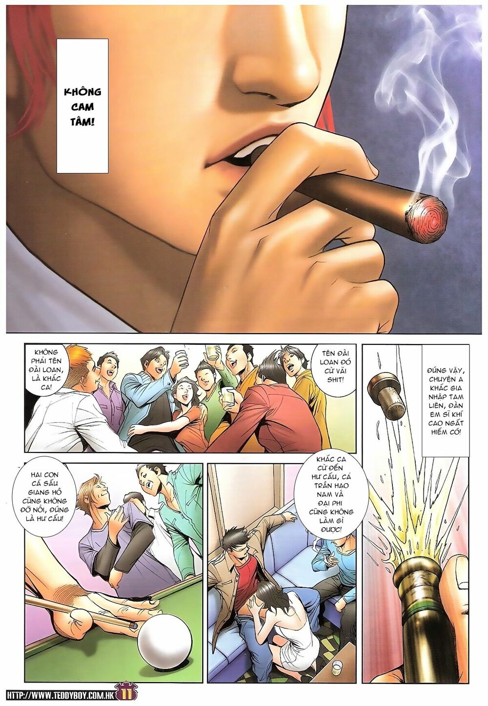 Người Trong Giang Hồ: Chapter 1665: Muối tắm