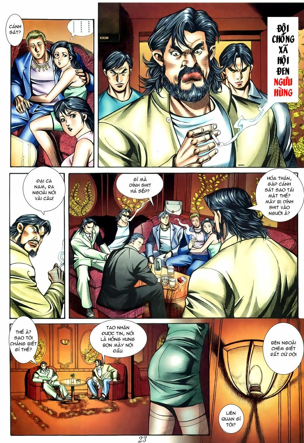 Người Trong Giang Hồ: Chapter 413