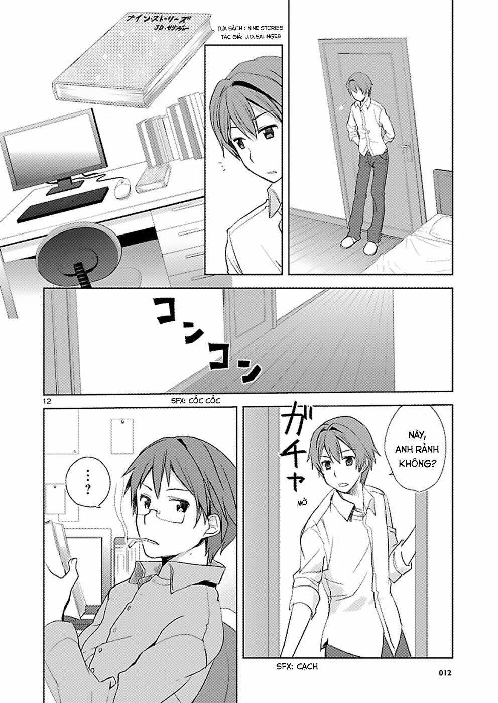 Shinonome Yuuko Wa Tanpen Shousetsu O Aishite Iru: Chapter 3