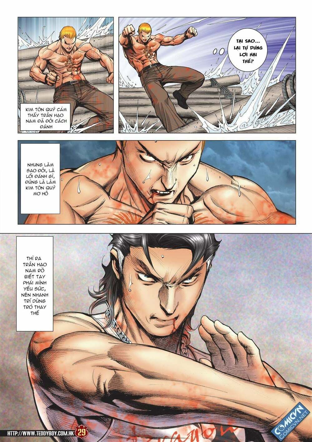 Người Trong Giang Hồ: Chapter 2170: Trần Hạo Nam vs Kim Tôn Quý 2