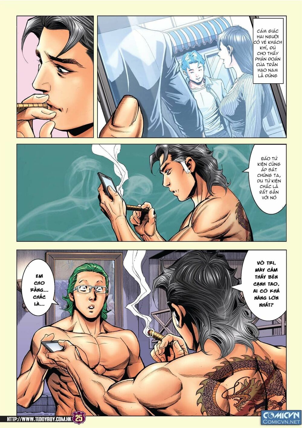 Người Trong Giang Hồ: Chapter 2182: Trần Hạo Nam và Báo Tử Kiện 2