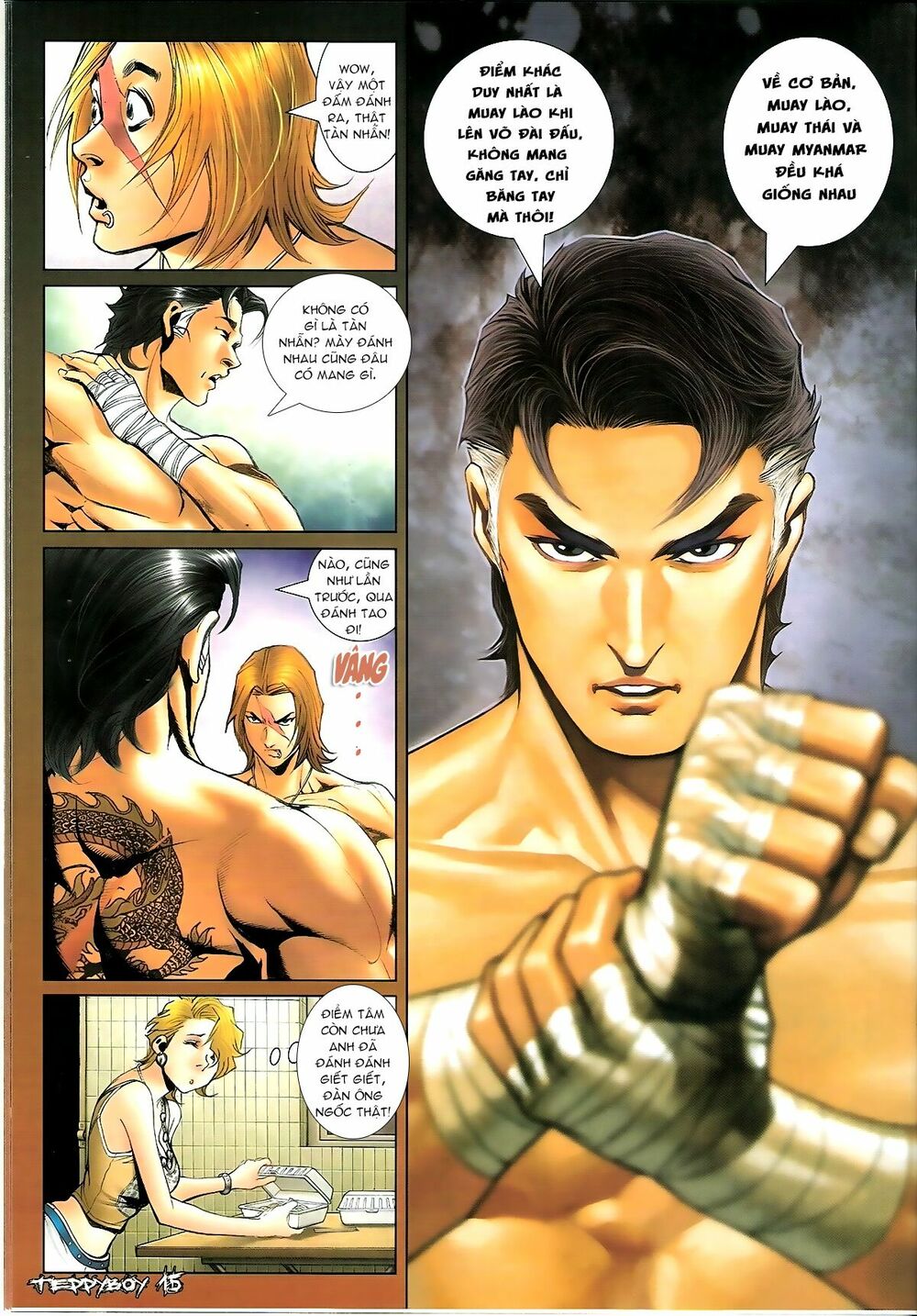 Người Trong Giang Hồ: Chapter 1342: Muay Lào