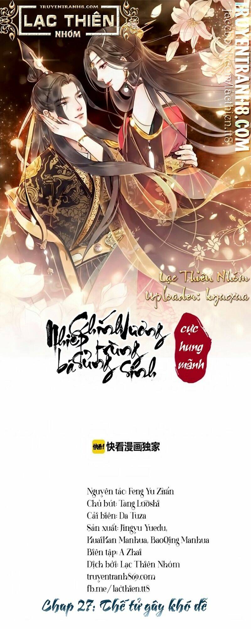 Trọng Sinh Bá Sủng Nhiếp Chính Vương Quá Mạnh Mẽ: Chapter 27