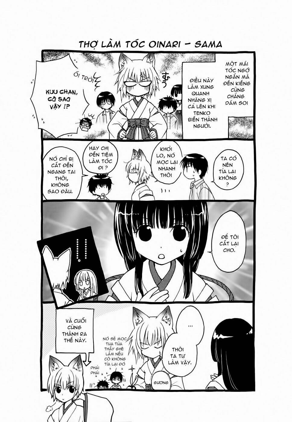 Wagaya no Oinarisama.: Chapter 10