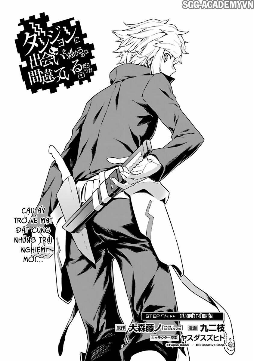 Dungeon Ni Deai O Motomeru No Wa Machigatte Iru Darou Ka: Chapter 74