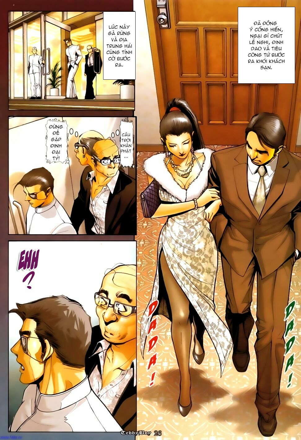 Người Trong Giang Hồ: Chapter 1133: Đinh Dao hiến thân