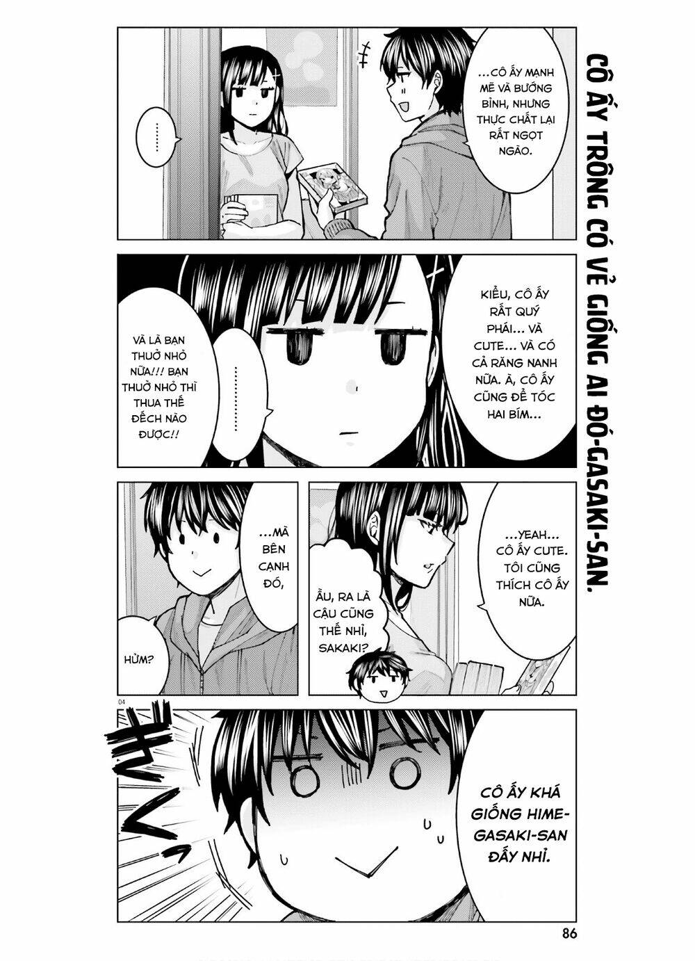 HIMEGASAKI SAKURAKO WA KYOUMO FUBIN KAWAII!: Chapter 7