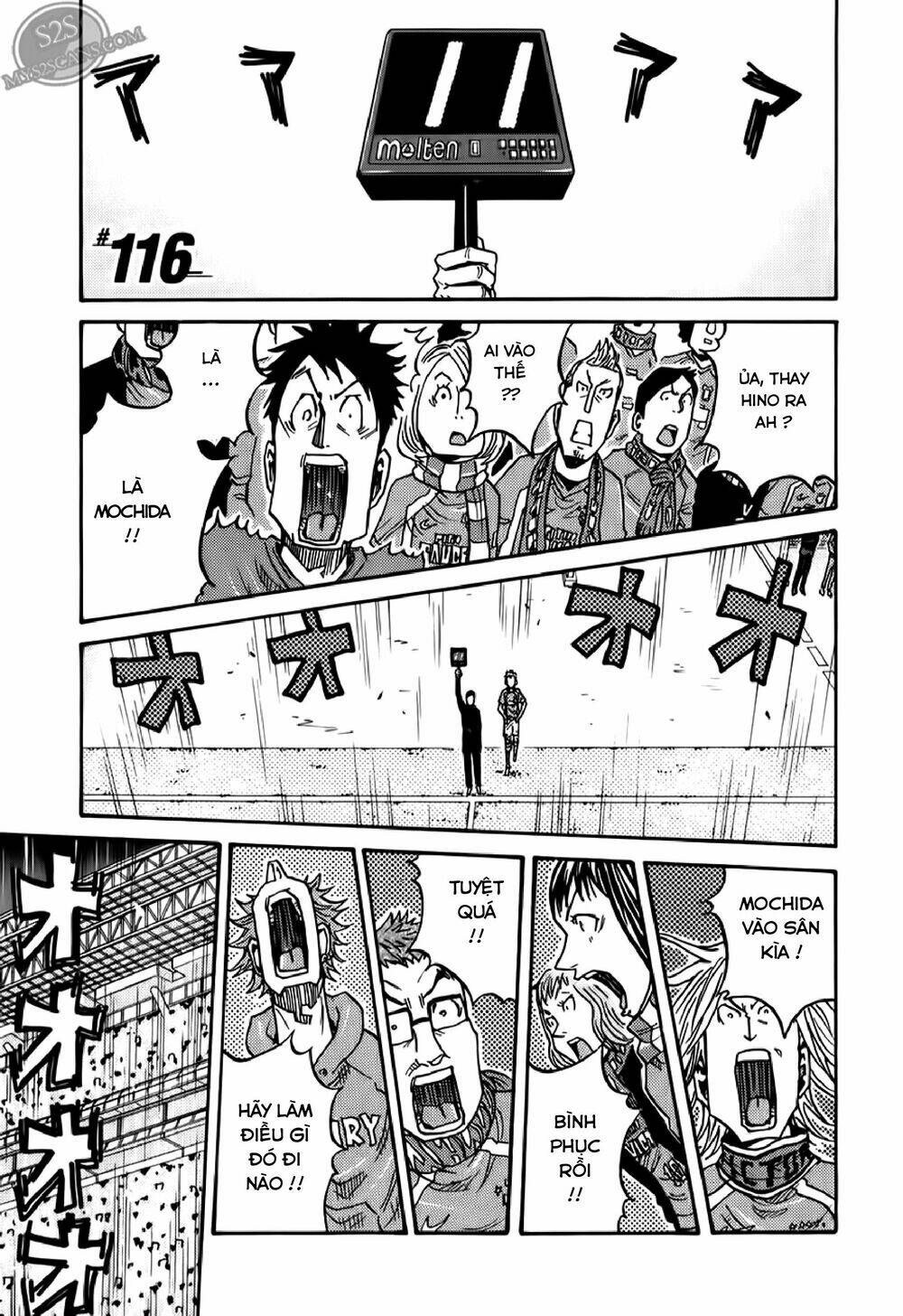 Giant Killing: Chapter 116