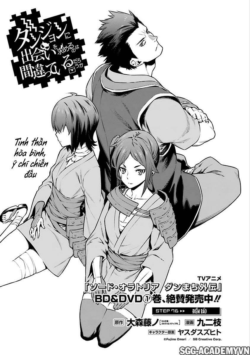 Dungeon Ni Deai O Motomeru No Wa Machigatte Iru Darou Ka: Chapter 76