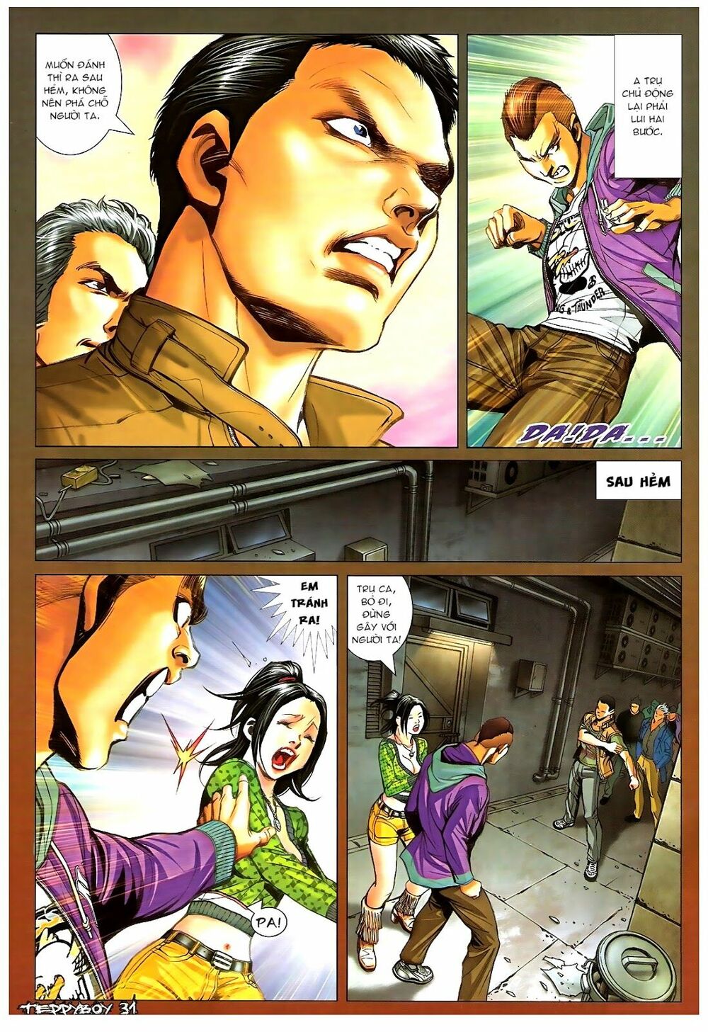 Người Trong Giang Hồ: Chapter 1379: Điền Bân vs Trụ Ca