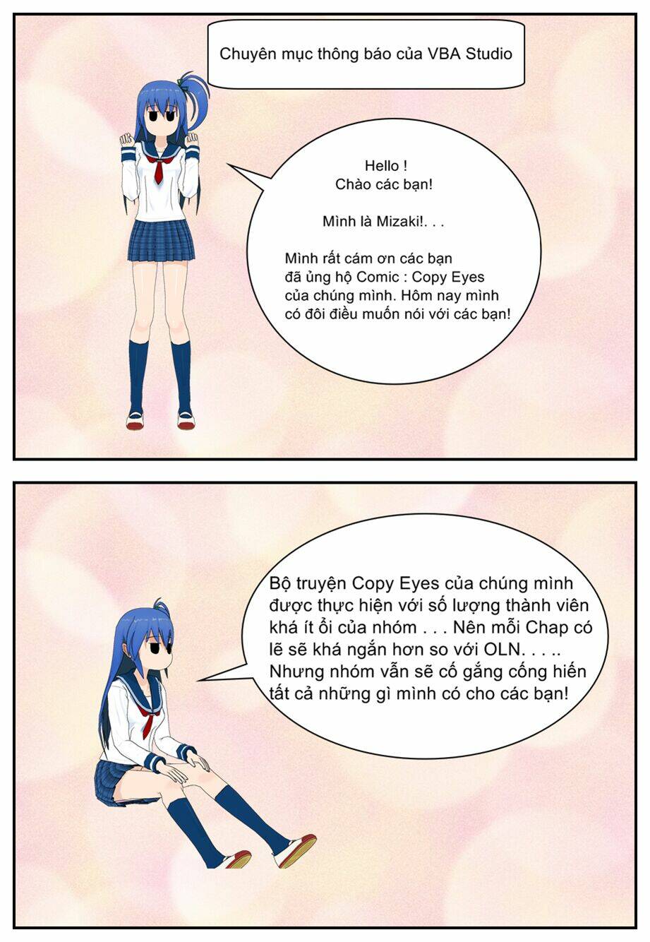 Copy Eyes Another World: Chapter 1