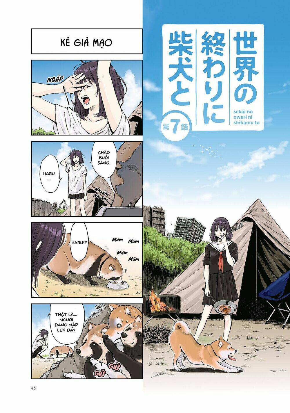 Lang Thang Miền Tận Thế Với Chú Chó Shiba Của Tôi: Chapter 7