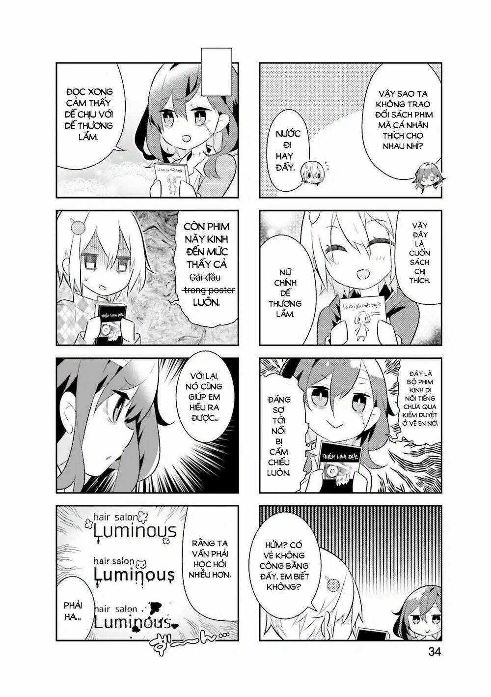 Adashino-San Wa Sude Ni Shinderu: Chapter 4