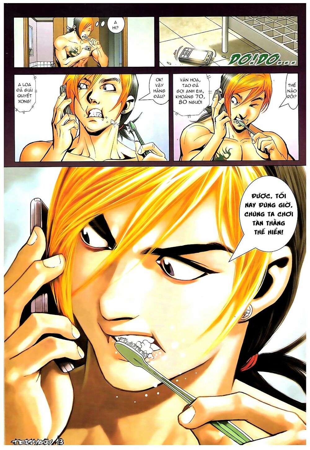 Người Trong Giang Hồ: Chapter 1374: Văn Hoa vs Thế Hiển