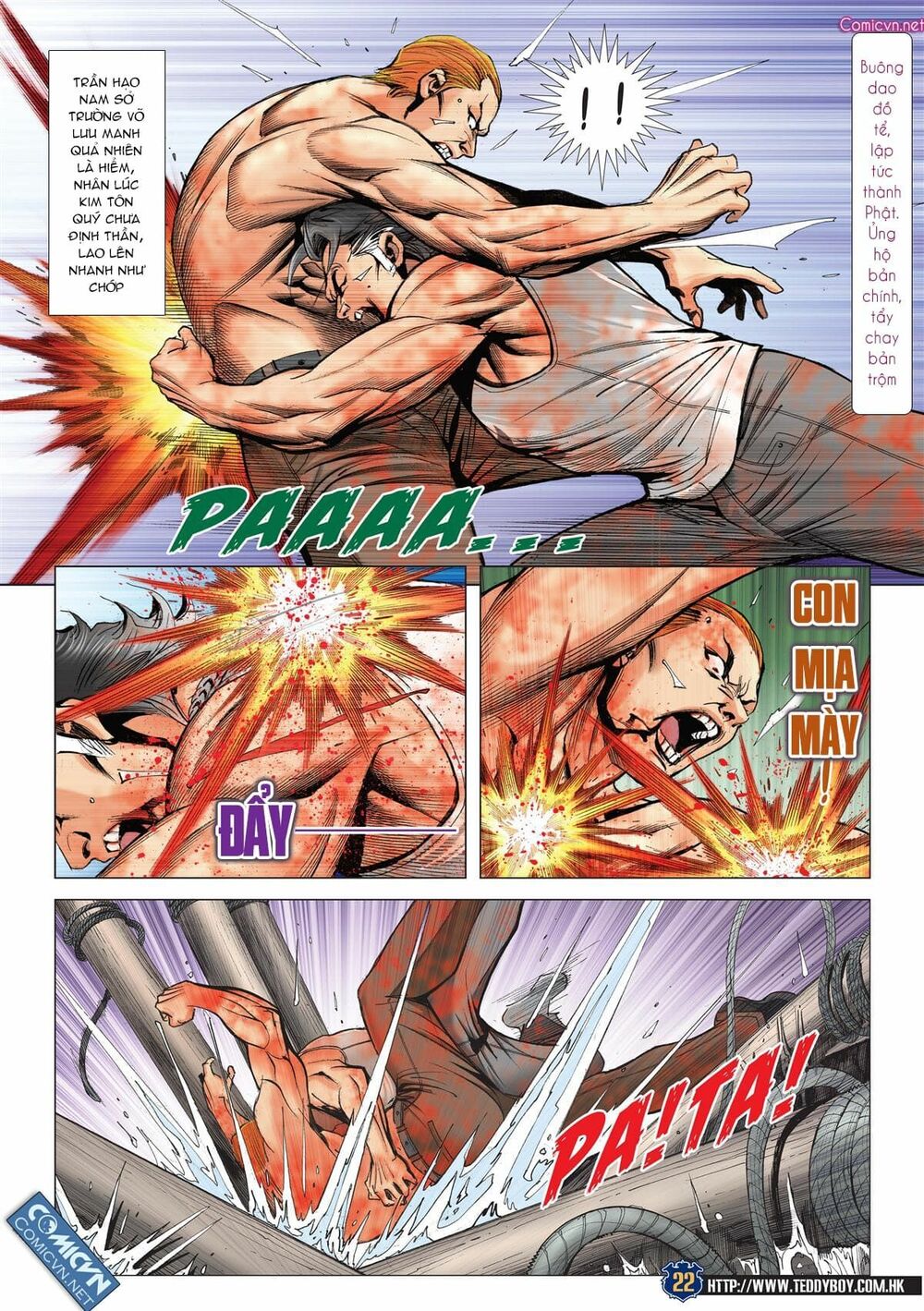 Người Trong Giang Hồ: Chapter 2172: Trần Hạo Nam vs Kim Tôn Quý 4