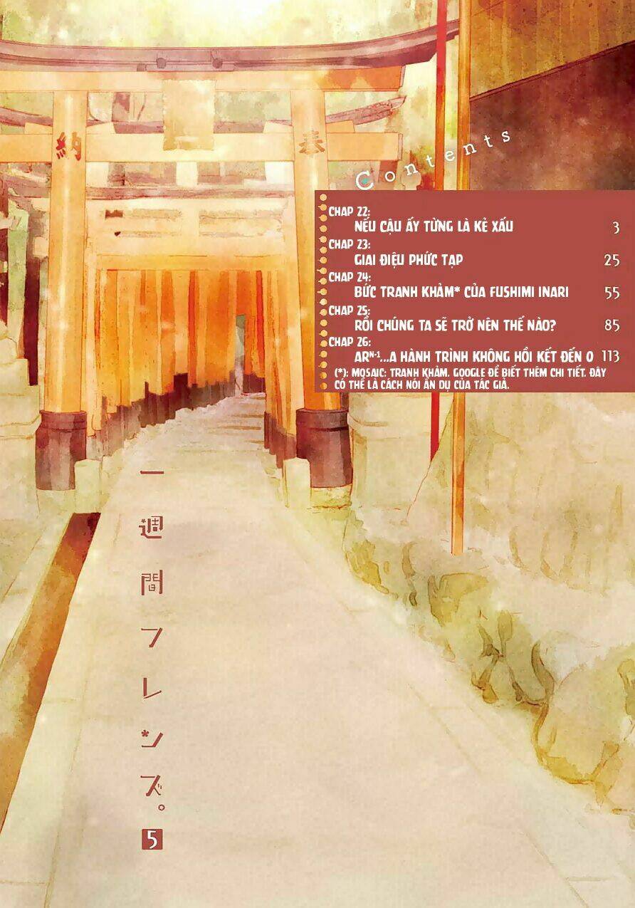 One Week Friends Dst: Chapter 22